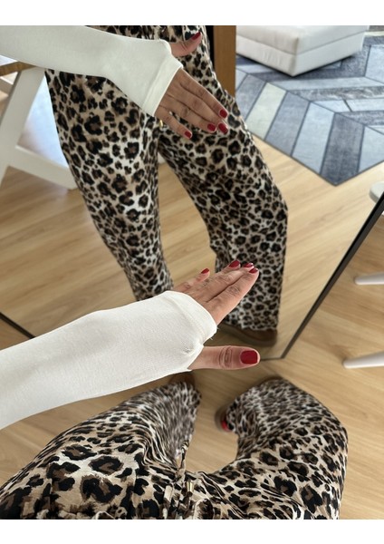 Ekru Ms Uzun Kollu Basic Tişört S modelleri