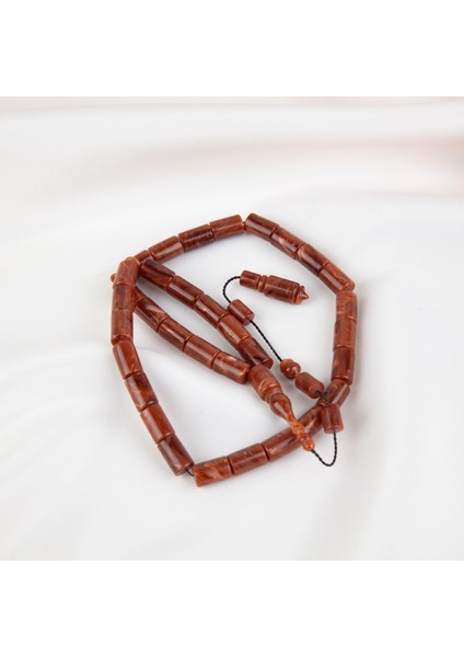 Kadim Katalin - Eski Baston Obje Kesme Kesim 6.5X11MM Tesbih