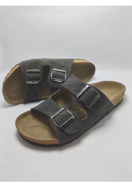 Mantar Taban Bir Arızona Leolı Nl Modeli Çift Tokalı Ortopedik Terlik modelleri