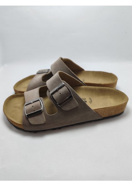 Mantar Taban Bir Arızona Leolı Nl Modeli Çift Tokalı Ortopedik Terlik fiyatları