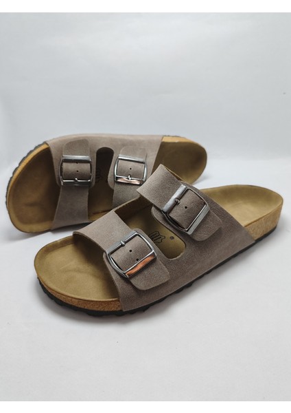 Mantar Taban Bir Arızona Leolı Nl Modeli Çift Tokalı Ortopedik Terlik modelleri