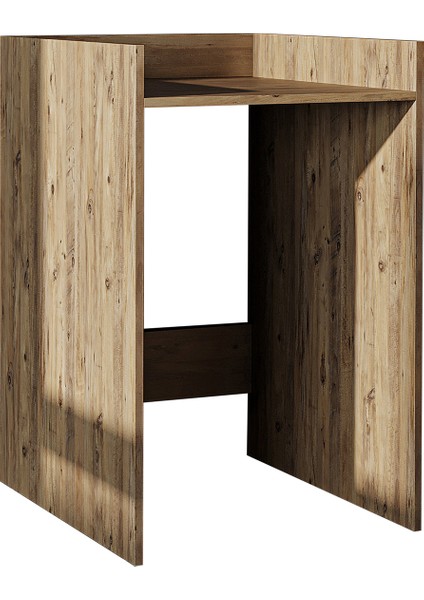 Çamaşır-Kurutma Makinesi Dolabı Kapaksız Banyo Dolabı 65 cm fırsatları