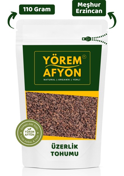 Yörem Afyon Meşhur Erzincan Üzerlik Tohumu,nazar Otu, Yabani | 110GR.