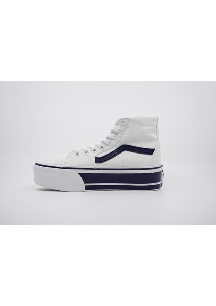 Ua Sk8-Hi Tapered Stackform Lacivert/beyaz Unisex VN0A5JMKNWD1 modelleri