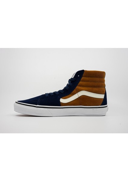 Ua Sk8-Hi Mavi/kahverengi Unisex VN0007NS0BO1 modelleri