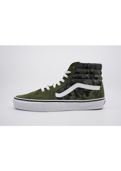 Ua Sk8-Hi Yeşil/çok Renkli Unisex VN0007NSBGK1 modelleri