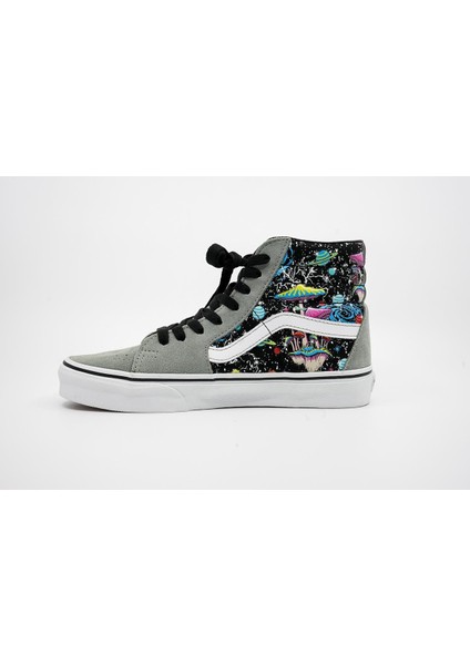 Ua Sk8-Hi Gri/beyaz Unisex VN0007NSXN71 modelleri