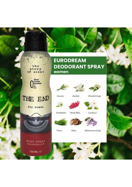 Edt Kadın Parfüm 100 ml ve Deodorant 150 ml