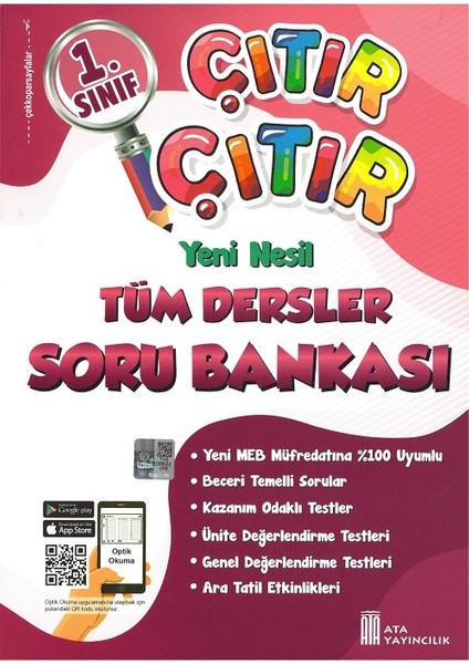(Sınıf: 1) 2.Dönem Problemlerle Matematik / Okuma Anlama / Çıtır Soru Bankası