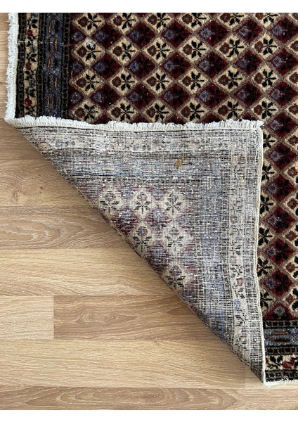 128X202 cm Nadir Vintage Türk Halısı, El Yapımı Çiçek Desenli, Yıkanabilir Antik Halı, Ev Için Country Tarzı Özel Halı fırsatları