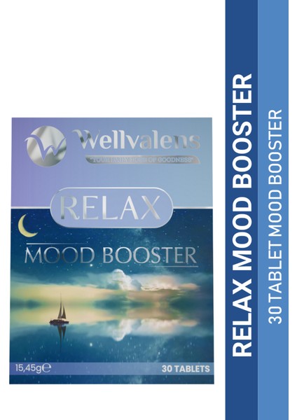Relax – Alıç, Ballota Negra, Passiflora ve Valerian İle Doğanın Dinginliği 30 Tablet