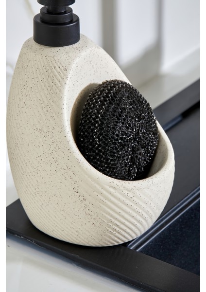 Seramik Süngerlikli Sıvı Sabunluk – 180 ml | Şık, Pratik ve Hijyenik Çözüm! fiyatları