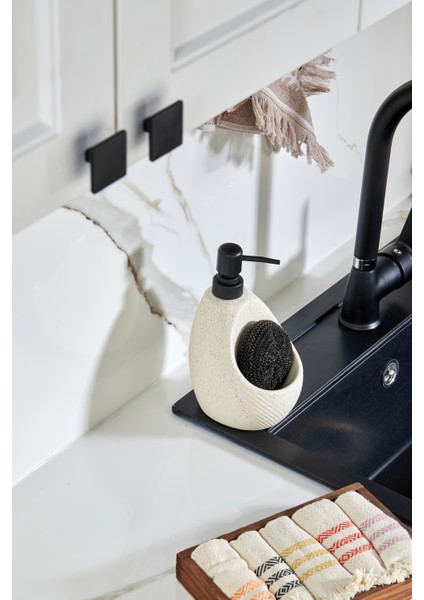 Seramik Süngerlikli Sıvı Sabunluk – 180 ml | Şık, Pratik ve Hijyenik Çözüm! modelleri