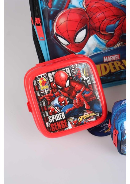 Lisanslı Spıderman Ilkokul, Beslenme ve Kalem Çantası 3'lüsü modelleri