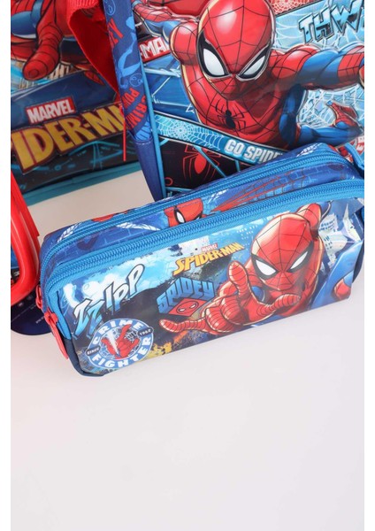 Lisanslı Spıderman Ilkokul, Beslenme ve Kalem Çantası 3'lüsü fırsatları