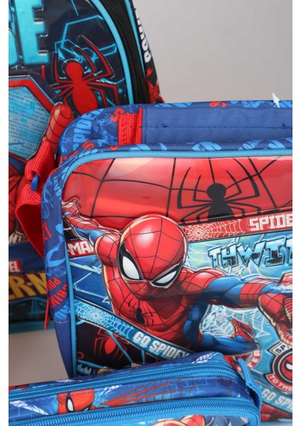 Lisanslı Spıderman Ilkokul, Beslenme ve Kalem Çantası 3'lüsü indirimleri