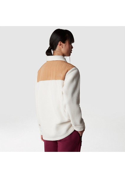 Cragmont Fleece Shacket Kadın Klasik Yaka Ceket modelleri