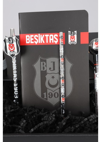 Lisanslı Noktalı Defter,2'Li Kurşun Kalem ,Kalemtraş,Silgi Ve Versatil Uçlu Kalem Seti