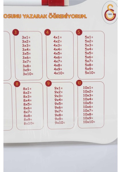 Yazı Tahtası 20 cm x 30 cm Çocuklar İçin Eğitici Tasarım 1 Adet Kalemle