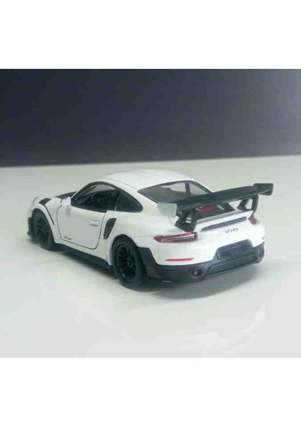 1:36 Ölçek Porsche 911 Gt2 Rs// Çek-Bırak Metal Araba Beyaz fırsatları