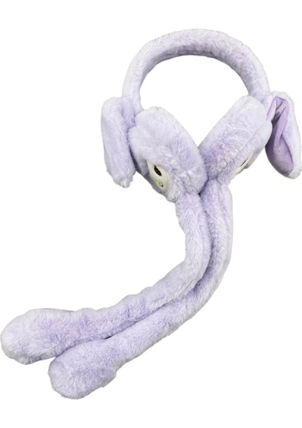 Peluş Tavşanlı Kuromili Hareketli ve Sesli Kulaklık