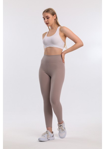 Kadın Vizon Içi Polarlı Lastikli Şardonlu Fitilli Toparlayıcı Interlok Kışlık Örme Tayt fiyatları