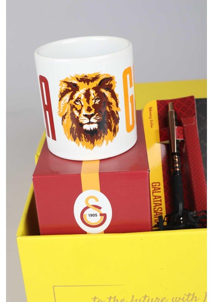 DEKOMUS GIFT BOX ÖZEL KUTULU LİSANSLI GALATASARAY KUPA,AJANDA ve HYBRIT TÜKENMEZ KALEM SETİ fiyatları