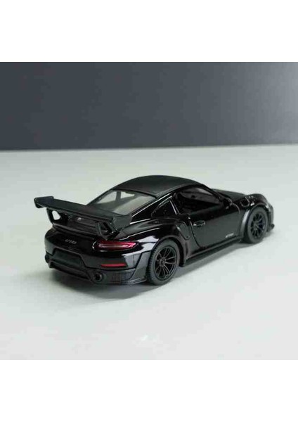 Porsche 911 GT2 RS 1:36 Ölçek Metal Model Siyah Çek-Bırak Araba fiyatları