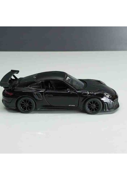 Porsche 911 GT2 RS 1:36 Ölçek Metal Model Siyah Çek-Bırak Araba fırsatları