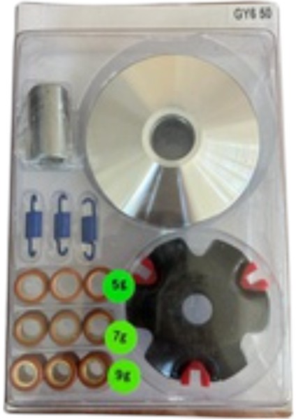 50CC & 80CC Ön Varyatör Performans Mondial Revival