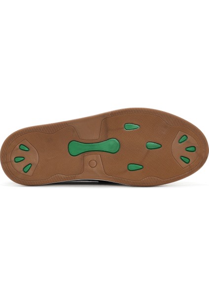 Erkek Siyah Deri Loafer 25SFD620318