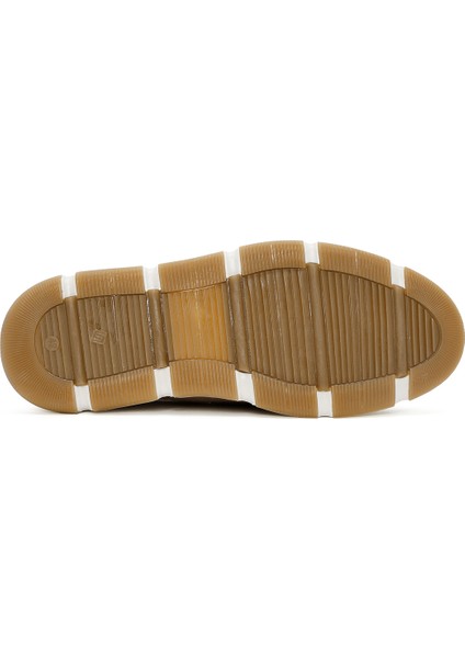 Erkek Vizon Süet Deri Casual Loafer 25SFD680610