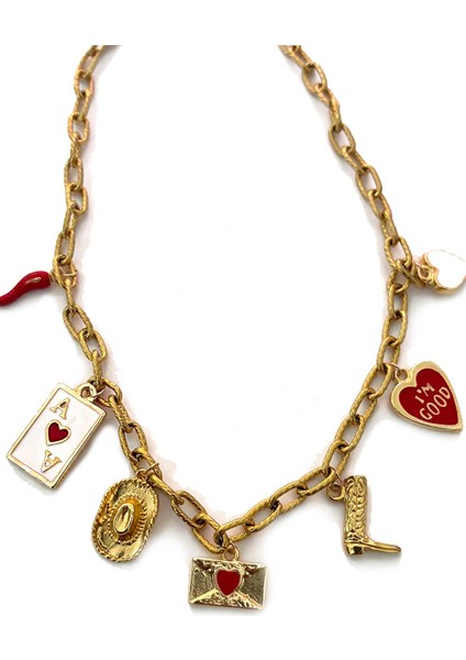 Arizona Cowboy Love Charm Sallantılı Kolye modelleri