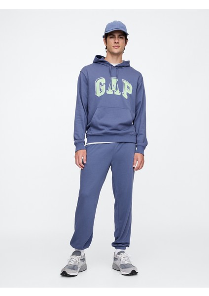 Erkek Mavi Gap Logo Fransız Havlu Kumaş Sweatshirt indirimleri
