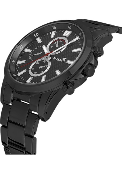 Erkek Kol Saati Parfüm Cüzdan Kemer Kartlık Kombin Set PL-0831E1 Siyah Set fiyatları