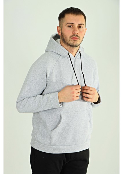 Tmb 3 Ip Şardonlu Kapşonlu Sweat 24 Açık Gri fiyatları