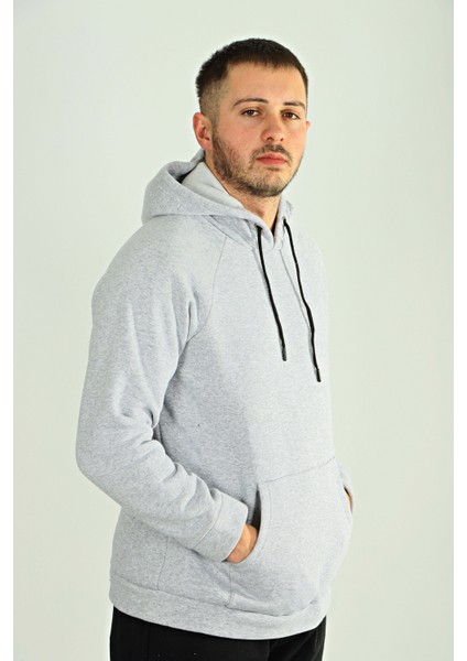 Tmb 3 Ip Şardonlu Kapşonlu Sweat 24 Açık Gri modelleri