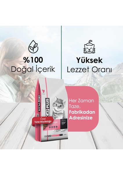 Tavuklu Hamsili Yavru Kedi Maması 1,5 kg x 3 Adet