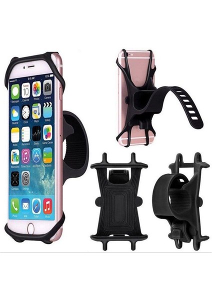 Motosiklet Bisiklet Telefon Tutucu Tüm Telefon Modelleri Ile Uyumludur