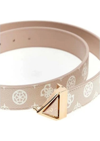 Kadın Krem Logolu Kemer fiyatları