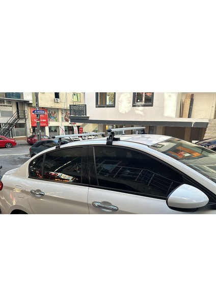 Fiat Egea ( 2015-2020 ) 3 Aparatlı Oluksuz Tip Port Bagaj Tavan Çıtası Ara Atkı Barı Çıta