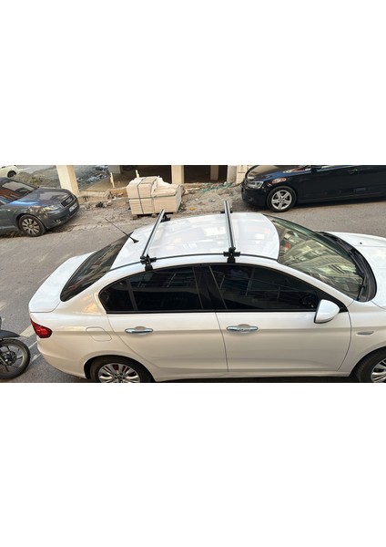 Fiat Egea ( 2015-2020 ) 3 Aparatlı Oluksuz Tip Port Bagaj Tavan Çıtası Ara Atkı Barı Çıta