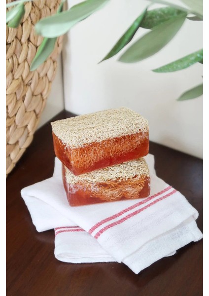 Doğal Kabak Lifli Ballı ve Sütlü Sabun 120 gr Ikili Set fiyatları