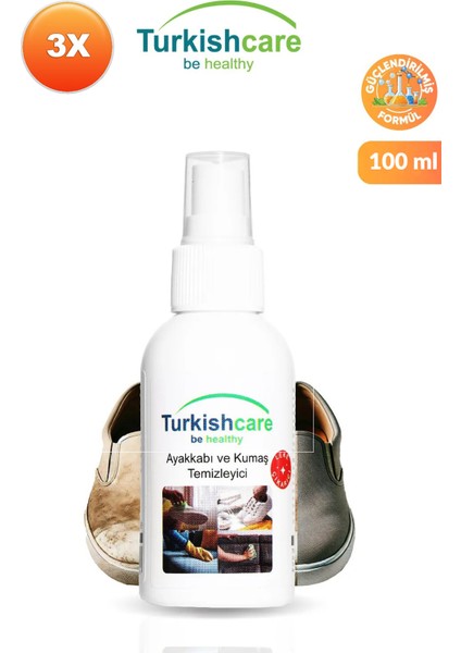 Ayakkabı ve Kumaş Temizleme Spreyi 100 Ml. Üçlü Set fiyatları