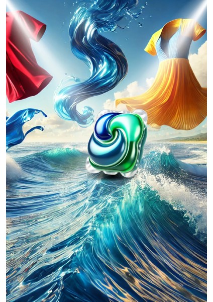 Renkli ve Beyazlar İçin Çamaşır Deterjan Kapsülü ve Renk Koruyucu Mendil Paketi fırsatları