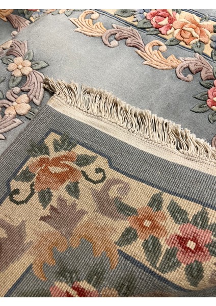 El Dokuma Kabartmalı Çin Halısıdır Ebat 175X110 fırsatları