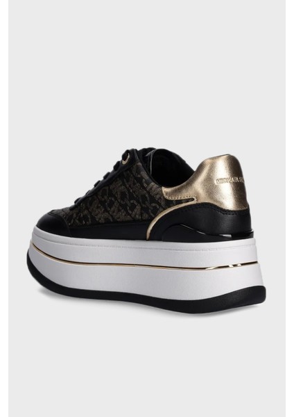 Logolu Platform Taban Sneaker Ayakkabı 43F4HYFS2L038 Bayan Ayakkabı 43F4HYFS2L 038