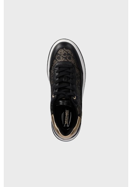 Logolu Platform Taban Sneaker Ayakkabı 43F4HYFS2L038 Bayan Ayakkabı 43F4HYFS2L 038 fırsatları