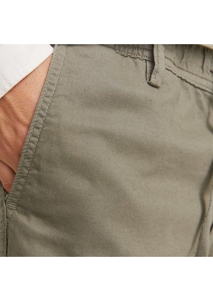 Jack&jones Jaiden Campaign Hybrid Bondi Erkek Haki Şort indirimleri