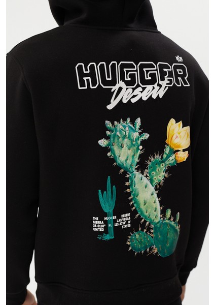 Esw 2747 Sırt Baskılı Kapşonlu 3 Plik Şardonlu Erkek Sweat fiyatları